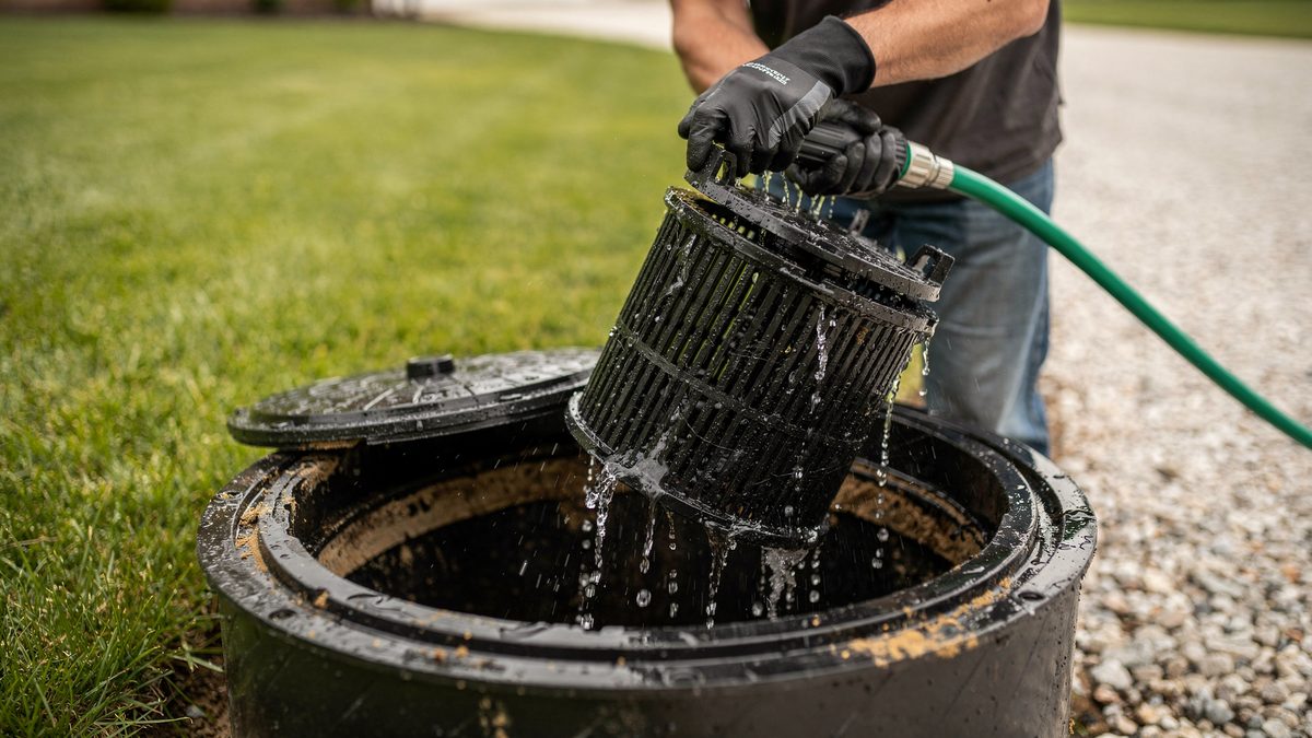Septic tank cleaning and filter service